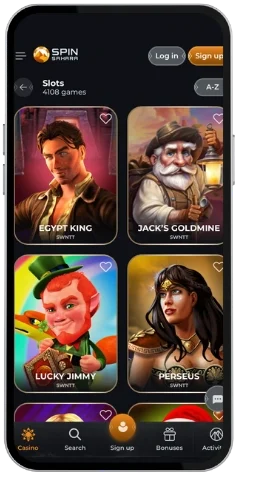 Spin Sahara app